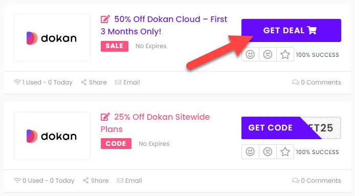 Dokan Coupon Codes