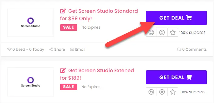 Screen Studio Coupons