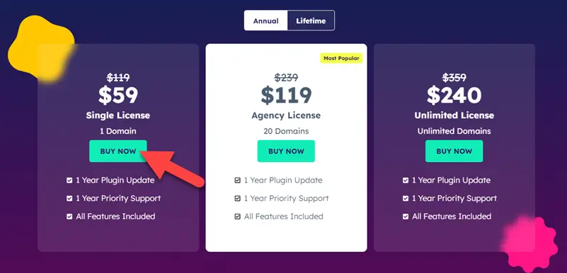 WP Manage Ninja Pricing